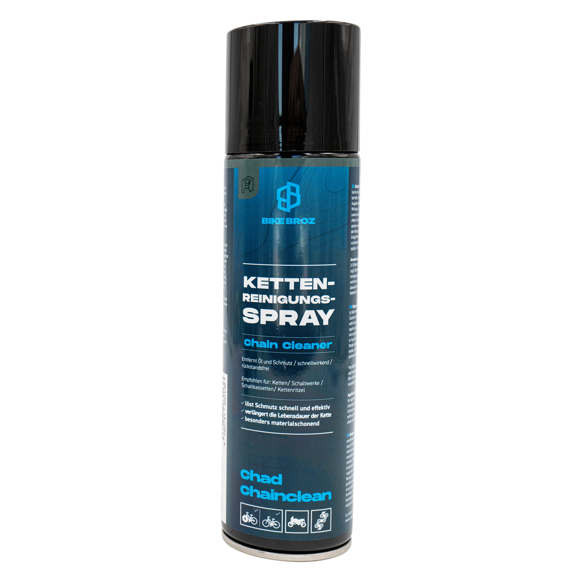 Fahrrad-Kettenreinigungs-Spray "Chad Chainclean"