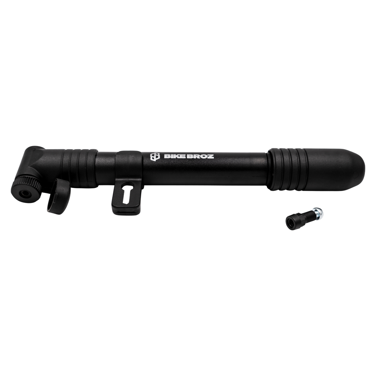 Vorschaubild von Luftpumpe mit Halterung für Fahrräder.