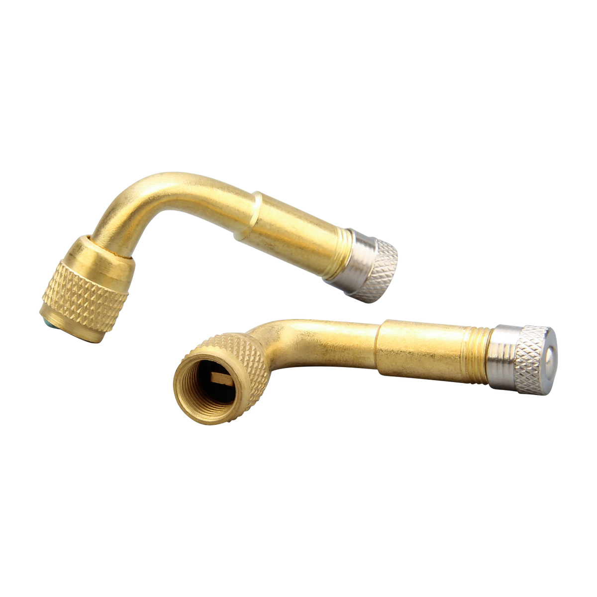 Vorschaubild von Ventil-Winkeladapter 90 Grad in Gold.