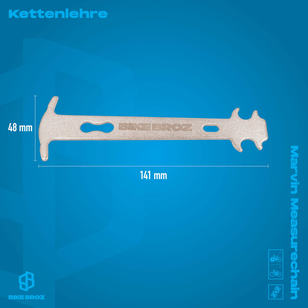 Bild von Masse von Kettenmesslehre.