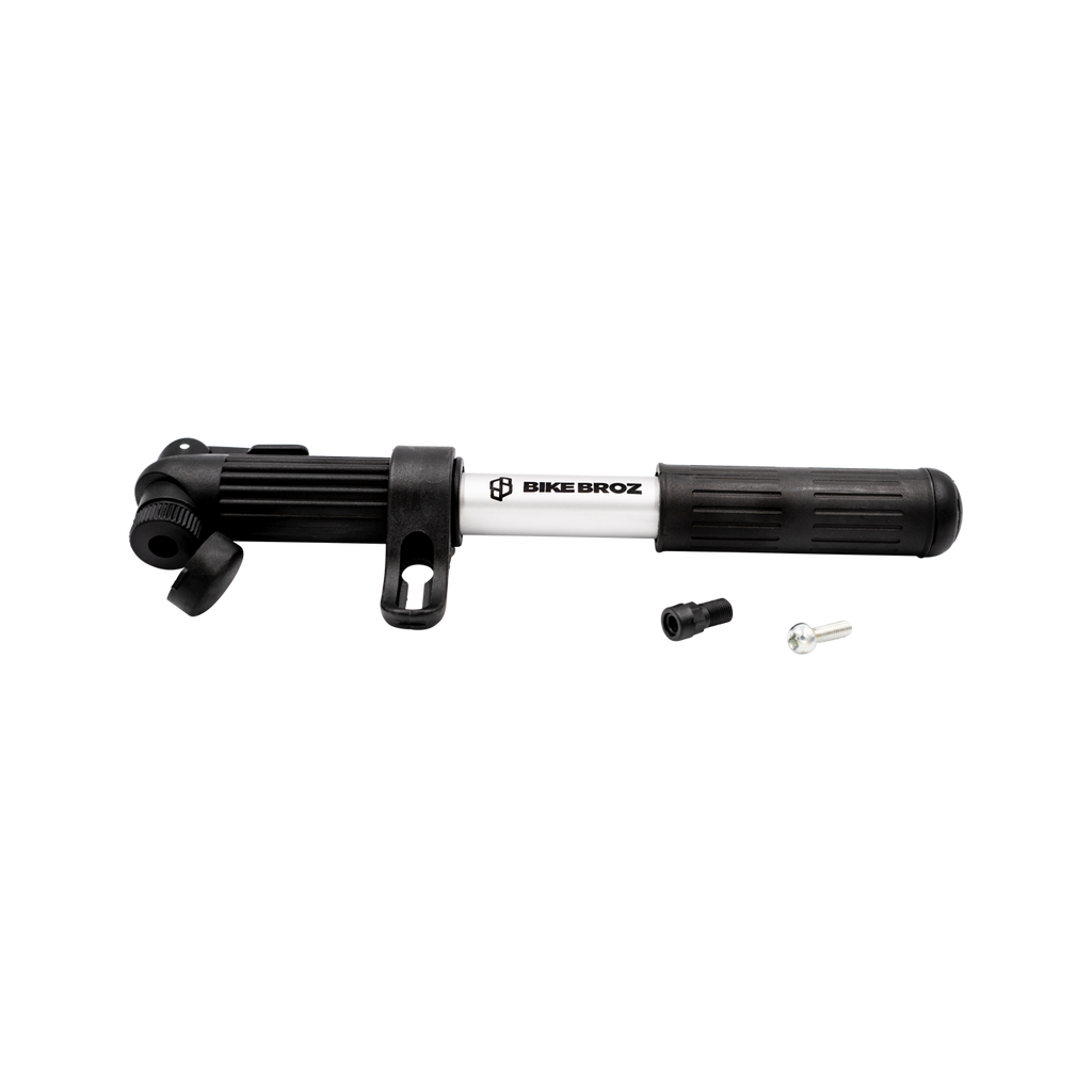 fahrrad handpumpe benutzen Fahrrad-Dual-Handpumpe "Perry Portable"