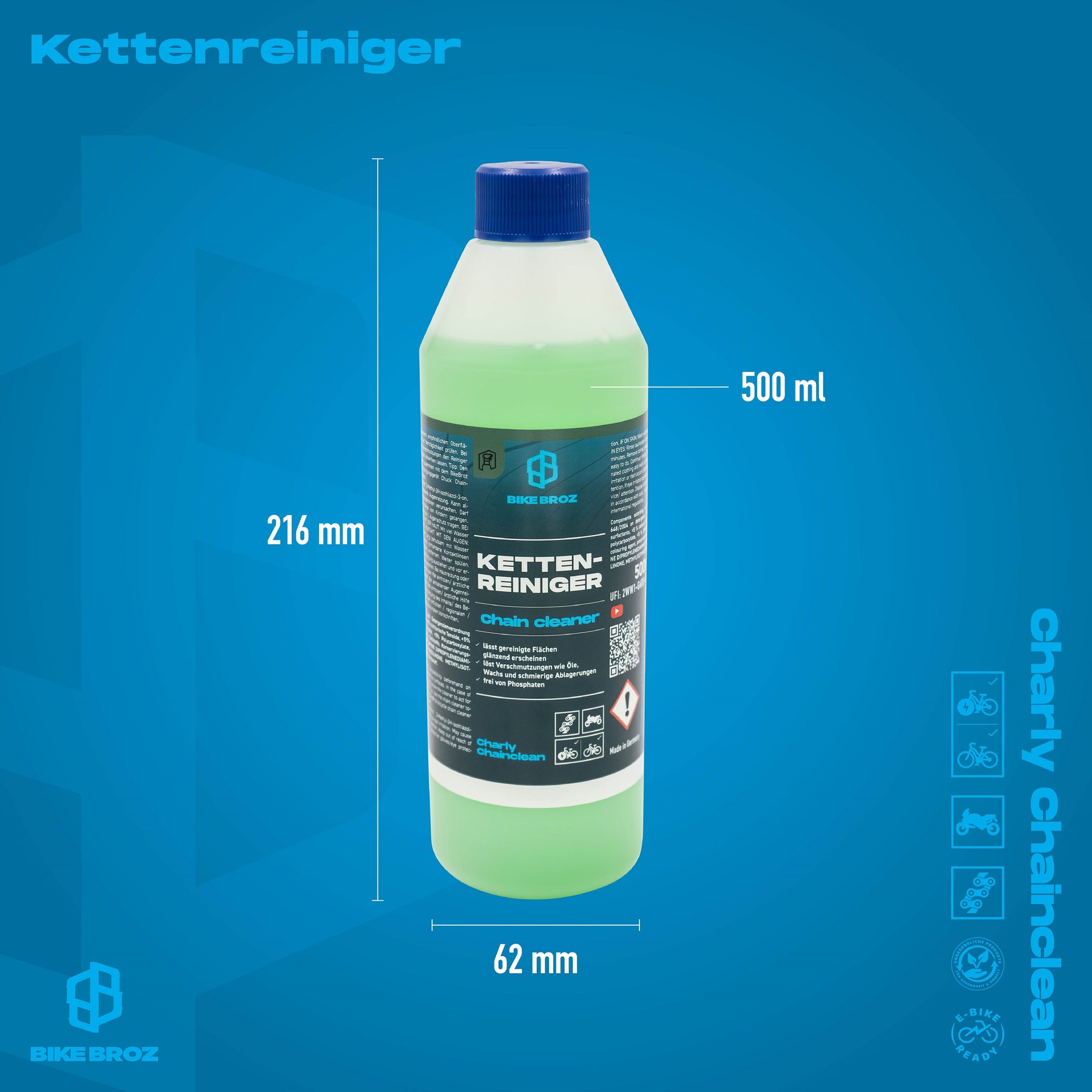 mountainbike kettenreiniger Fahrrad-Kettenreiniger/Werkstattreiniger "Charly Chainclean"